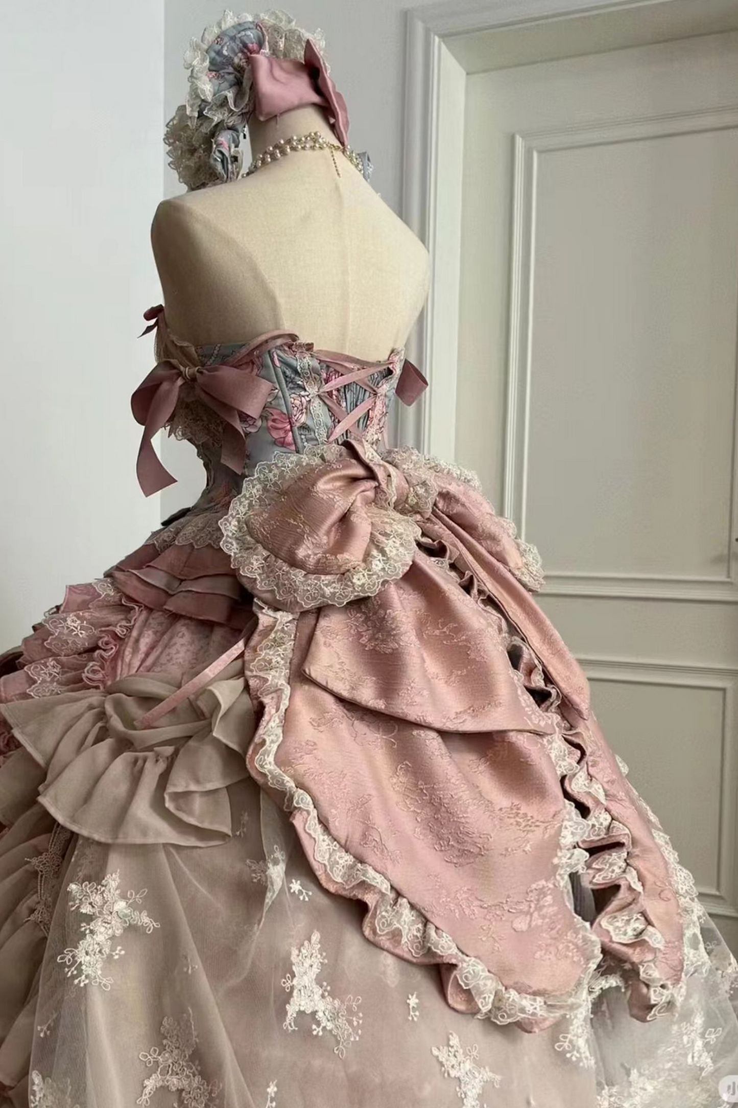 ジュエルローズフラワーマリッジロリータセットアップ