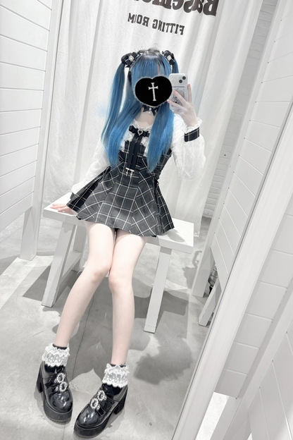 Mine ribbon flared top + shorts