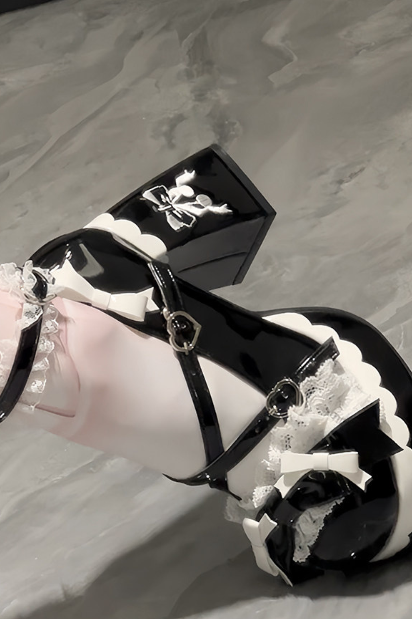 スイートレースリボンロリータシューズ