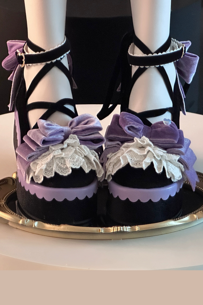 [Reservation deadline on October 25] Fantasy World Layer Cake Doll Platform Shoes