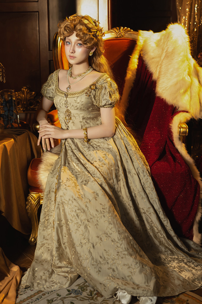 Twilight Elegant Lolita Dress + Shawl + Brooch + Bag