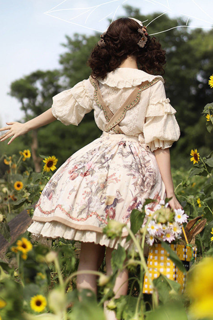 桑葚莉娜蘿莉塔搖擺裙+吊帶裙