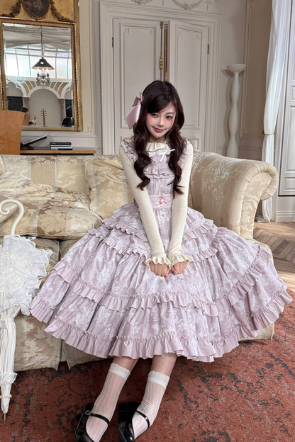 ラブリーロリータベストドレス+トップス+ベルト