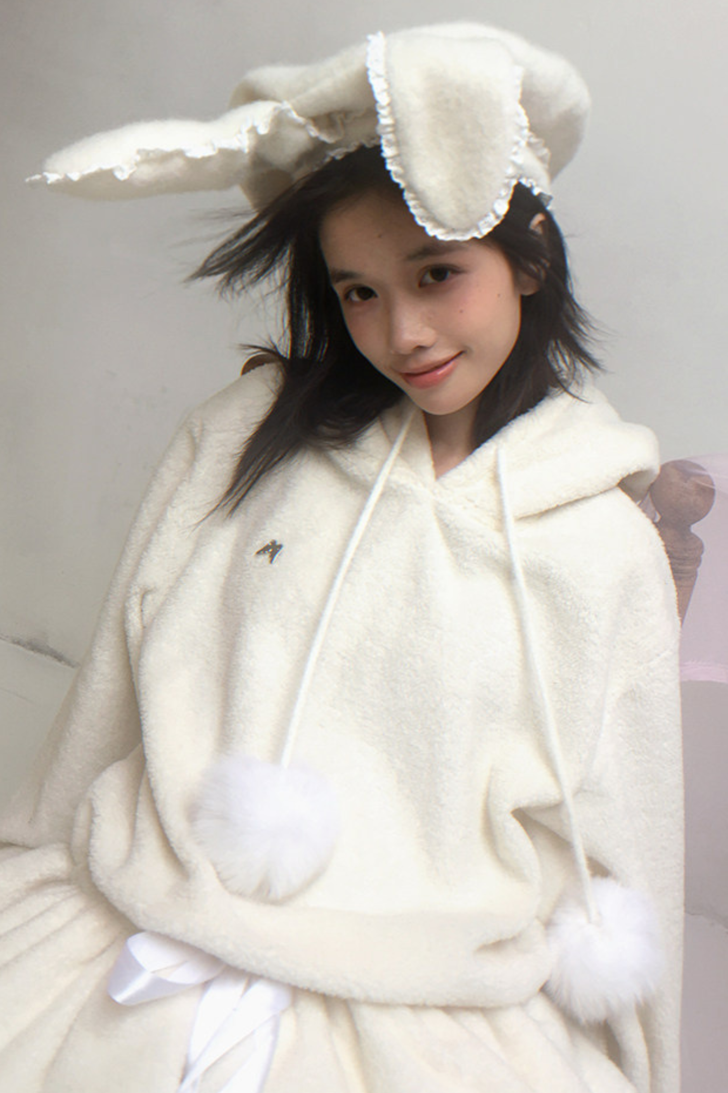 Plush Lace Angel Dress