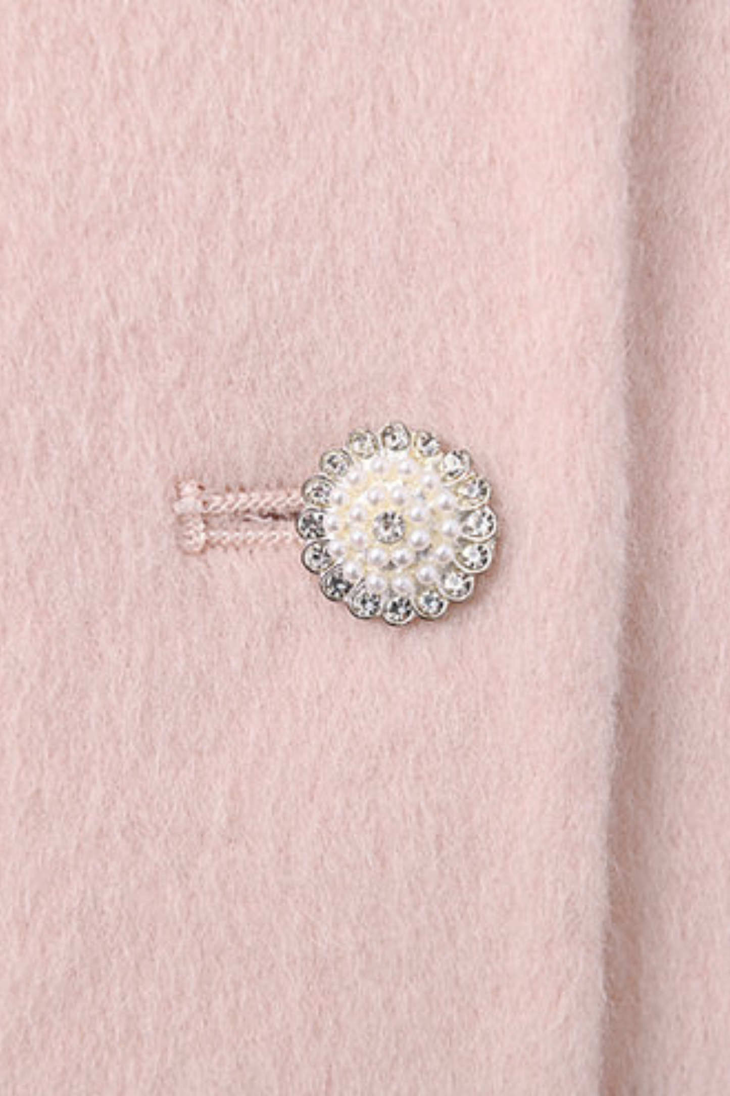 リボンビッグカラーフレアコート