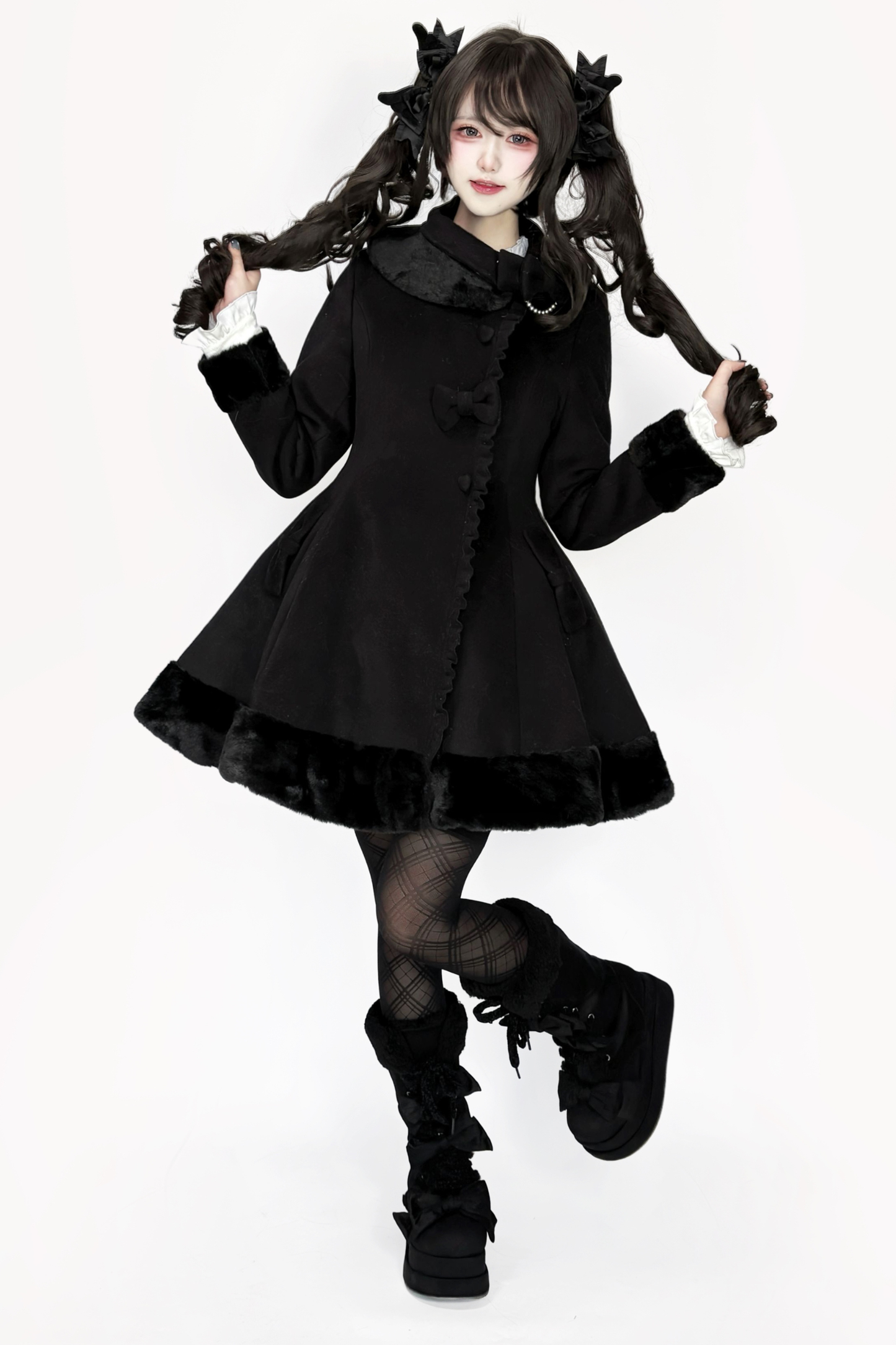 ロリータフレアキュートコート