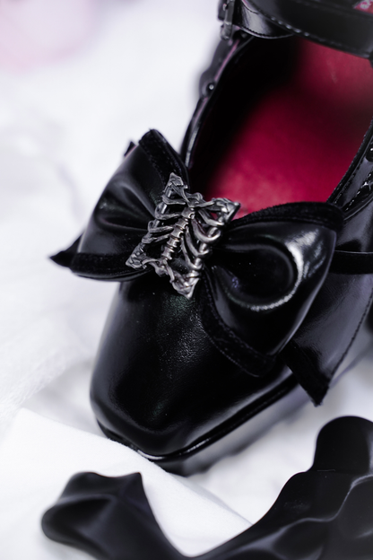 【3月30日予約締切】ダークラブリーボックスリボンシューズ