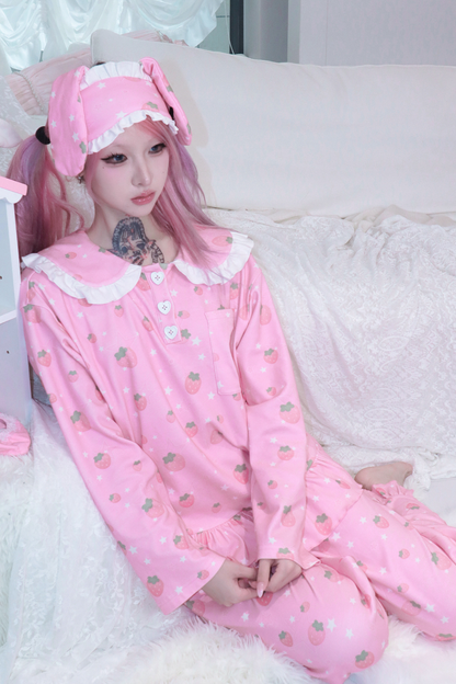 ストロベリースターパジャマ