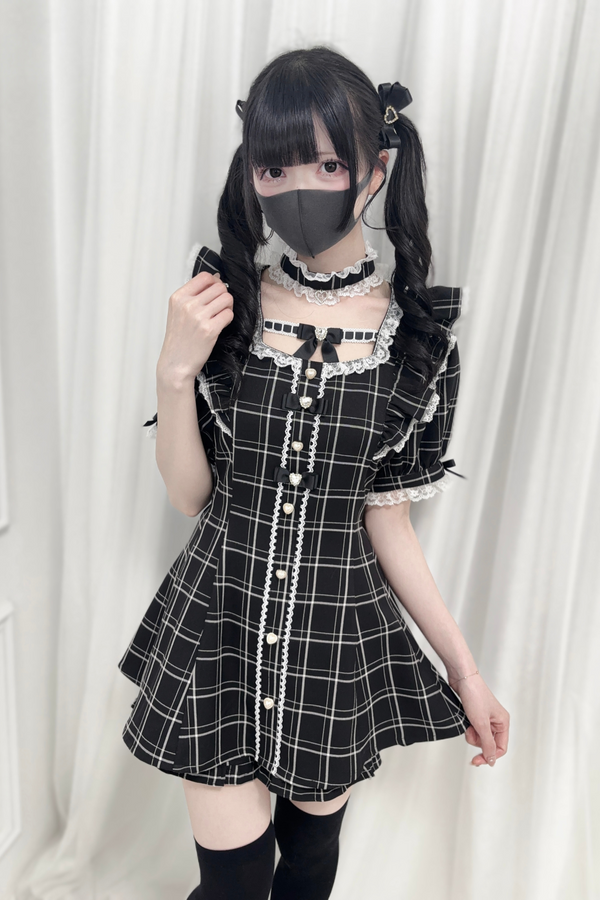 [Reservations] Frilled Sweet Top + Short Skirt