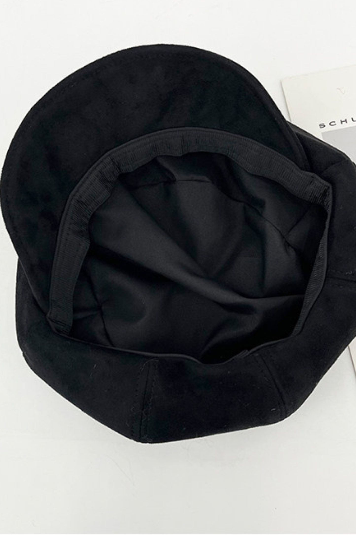 Retro Suede Cat Ear Beret