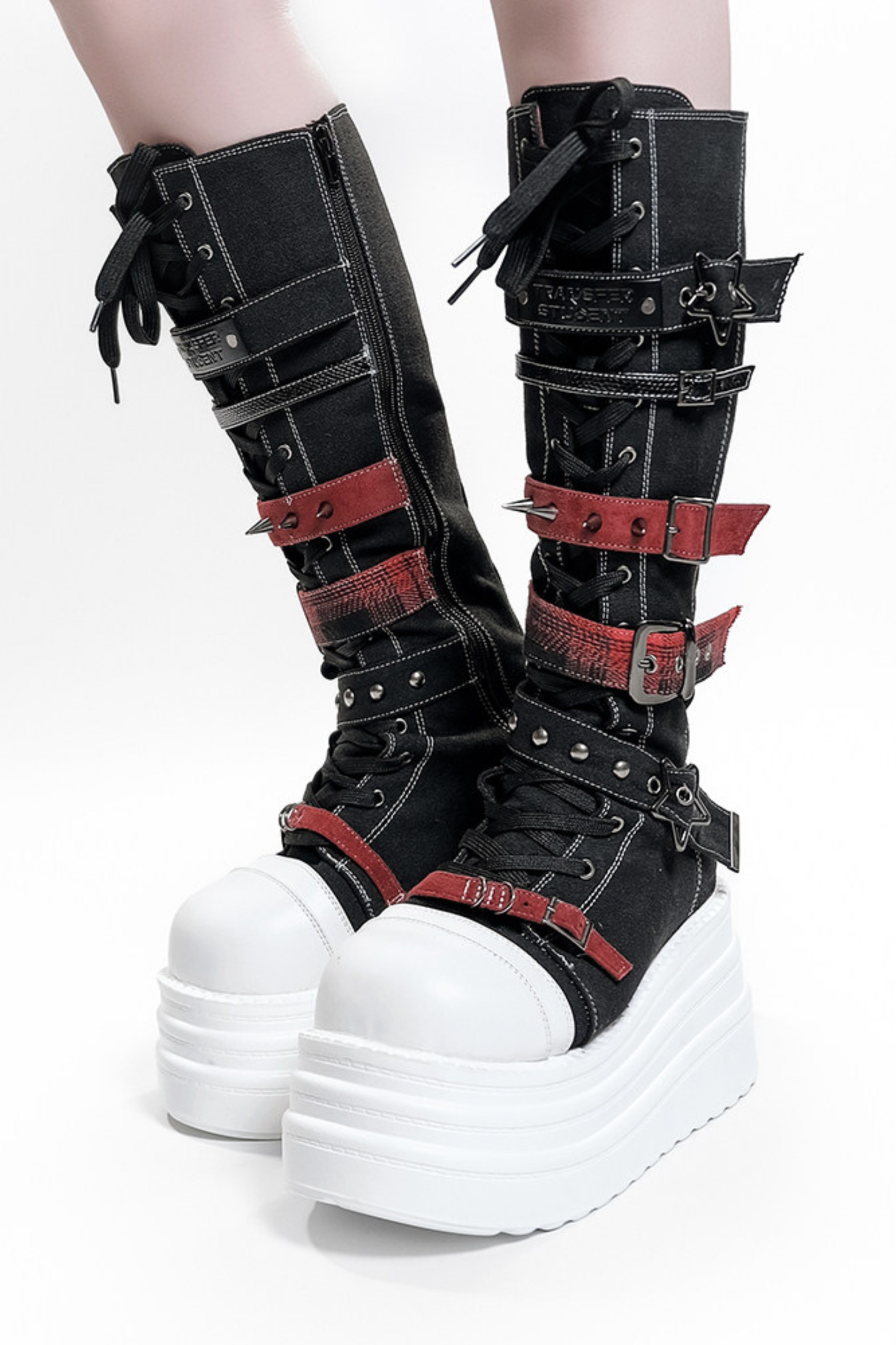 Y2K Punk Platform Boots