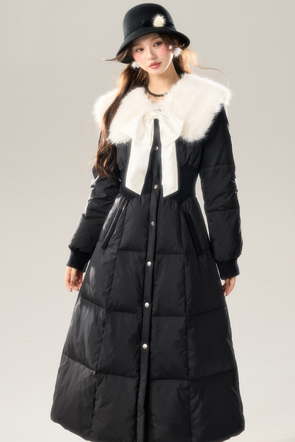 Rich Girl Fur Collar Down Jacket