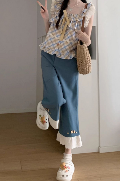 Sunflower Dream Girl Dress + Vest + Shirt + Pants