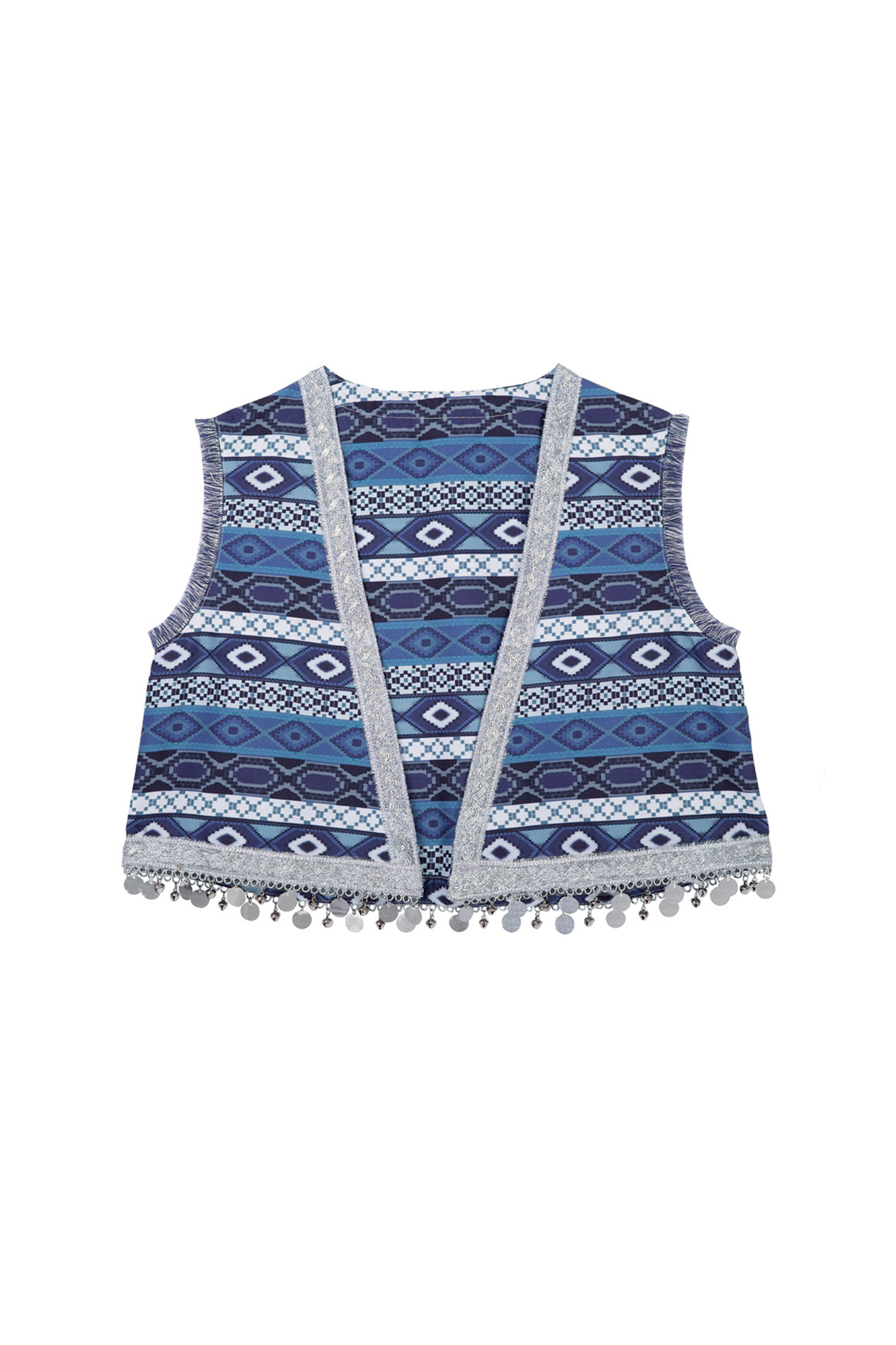 Weiyan Hulan ethnic vest + top + skirt + shoulder bag