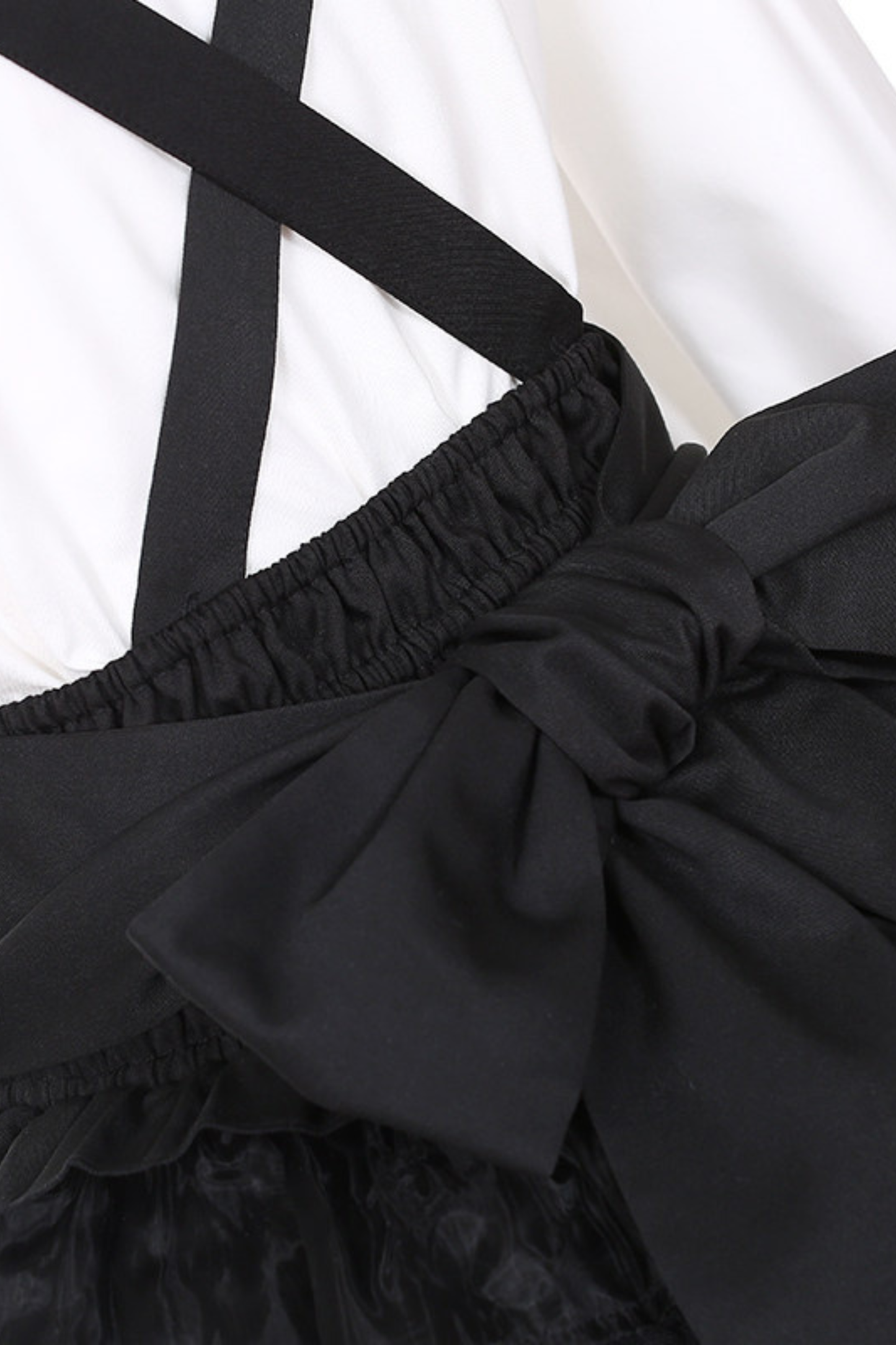 Heiliges Kreuz Flatterärmel Trägerrock + Shirt