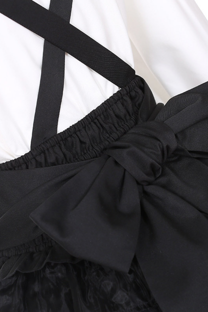 Heiliges Kreuz Flatterärmel Trägerrock + Shirt