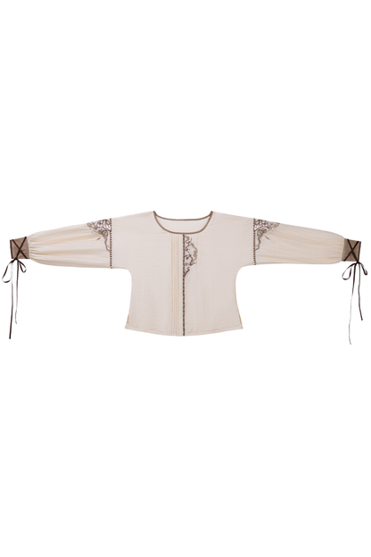 サンセット民族フードケープ+サスペンダースカート+トップス