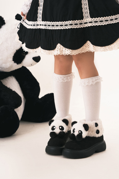 Fluffy Sheep Fleece Snow Boots