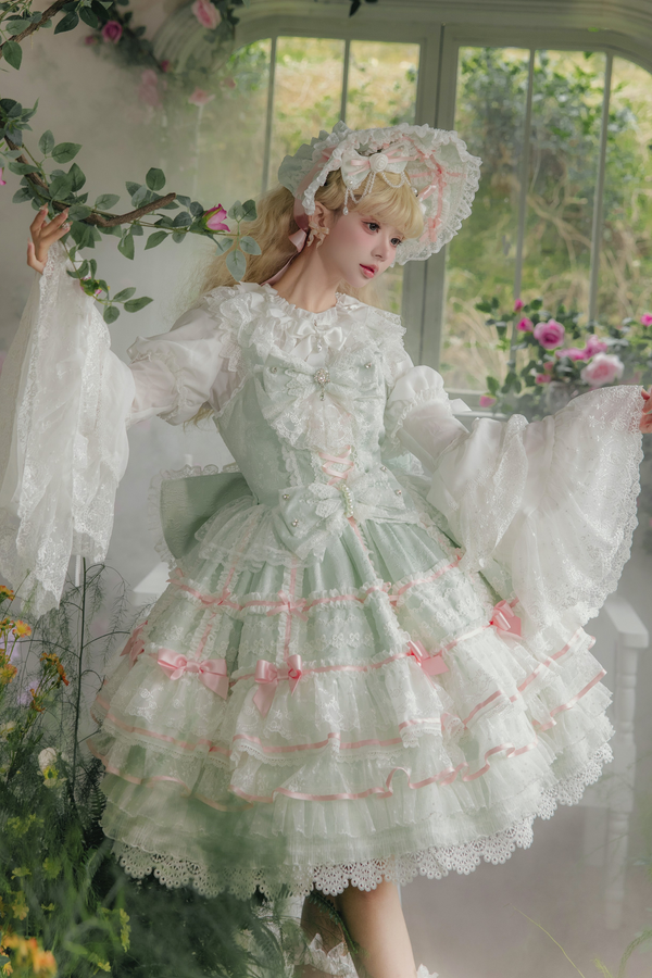 レーススイートロリータドレスセット