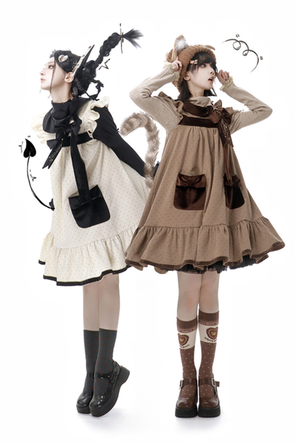 エーデルワイスフライスリーブドレス