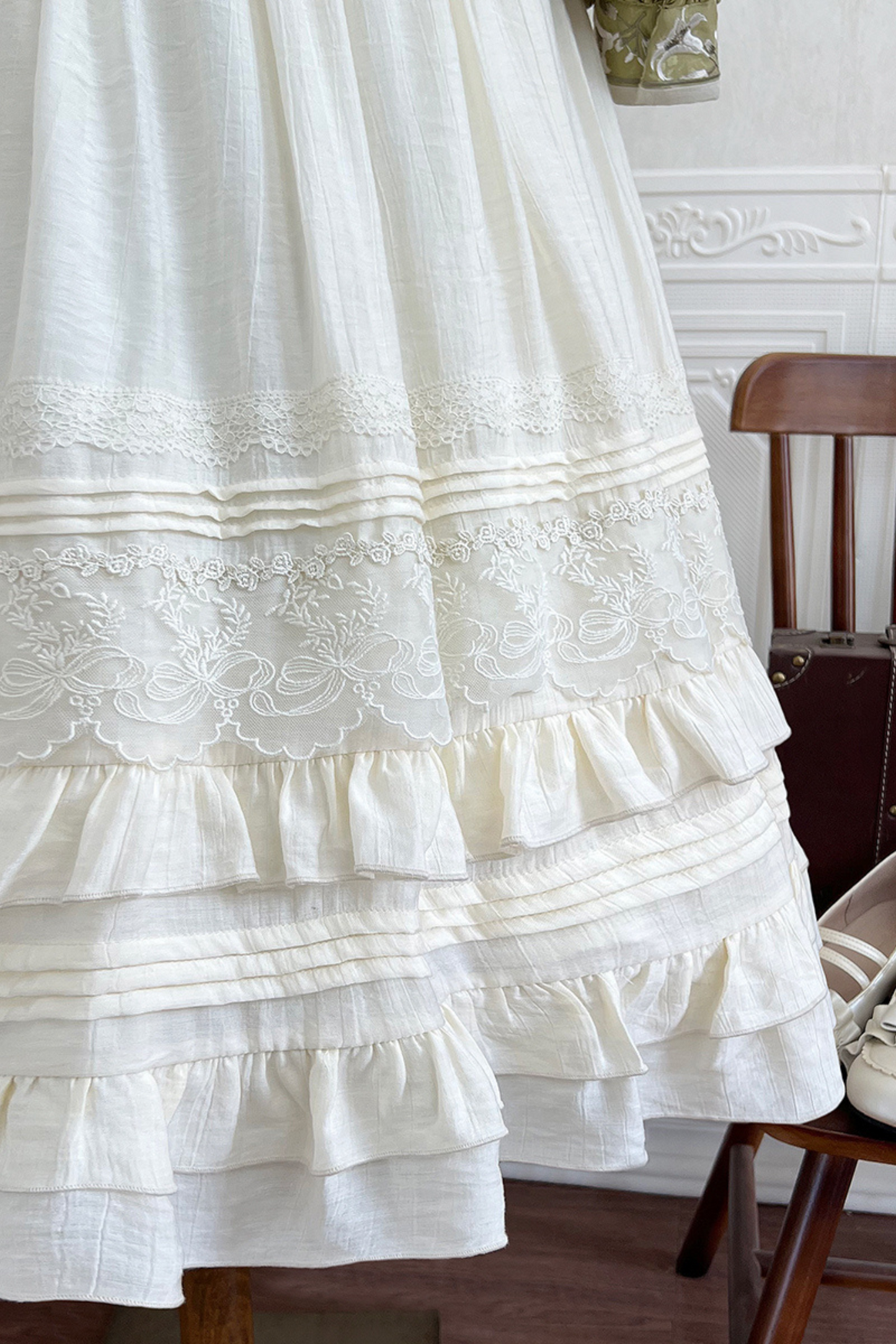 【予約商品】レトロチャイナエレガントロリータドレス+トップス