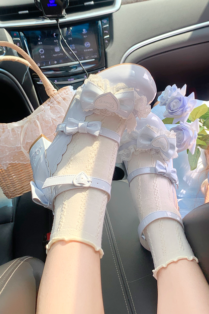 レースリボンロリータシューズ