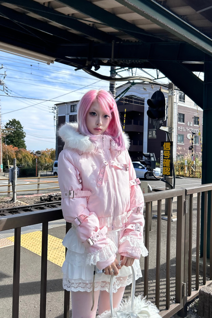 バックルストラップパンクアウター