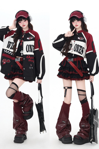 Street Retro American Bike Jacket