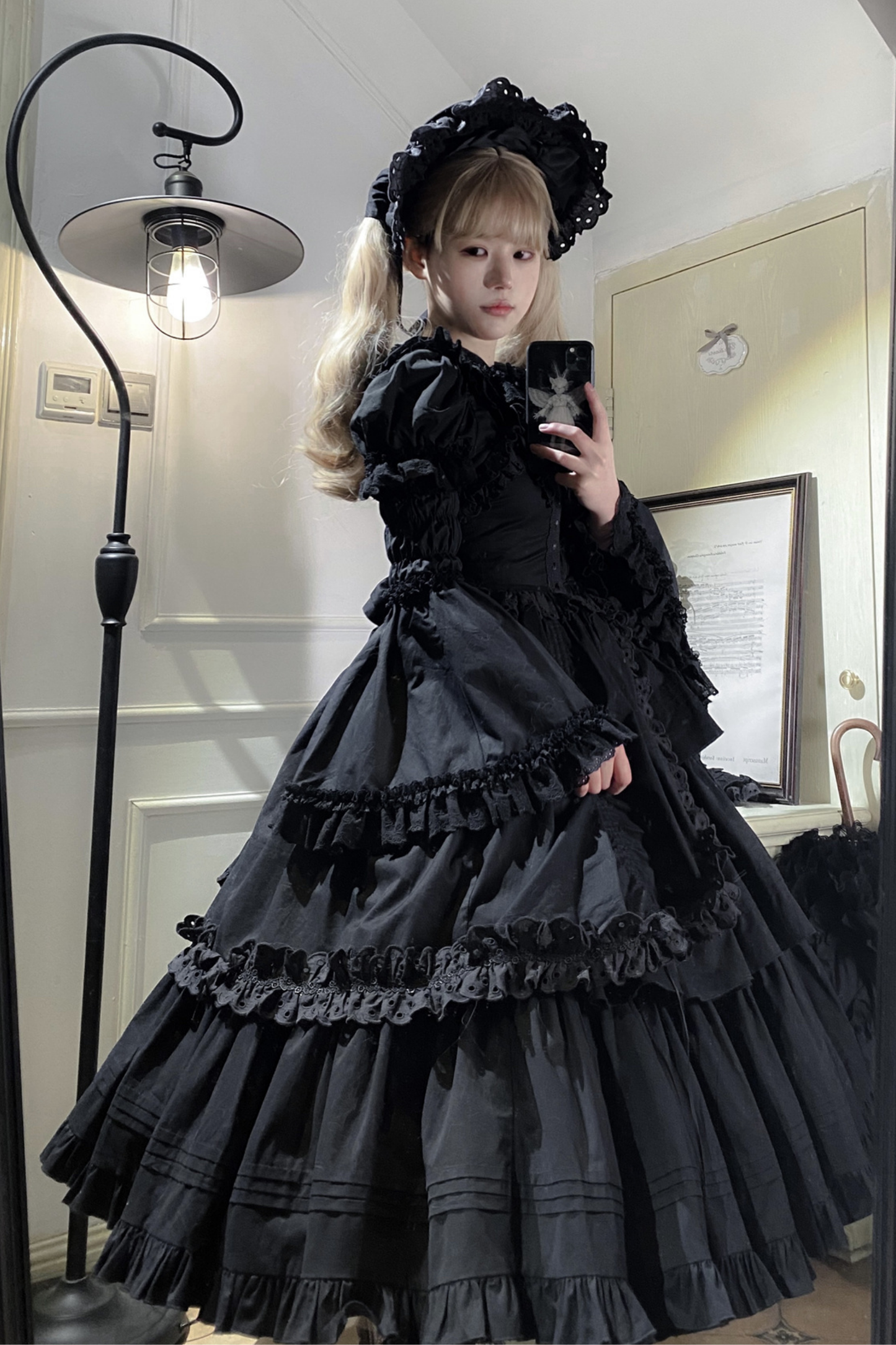 Lace Goth Subculture Dark Star Island Lolita Dress