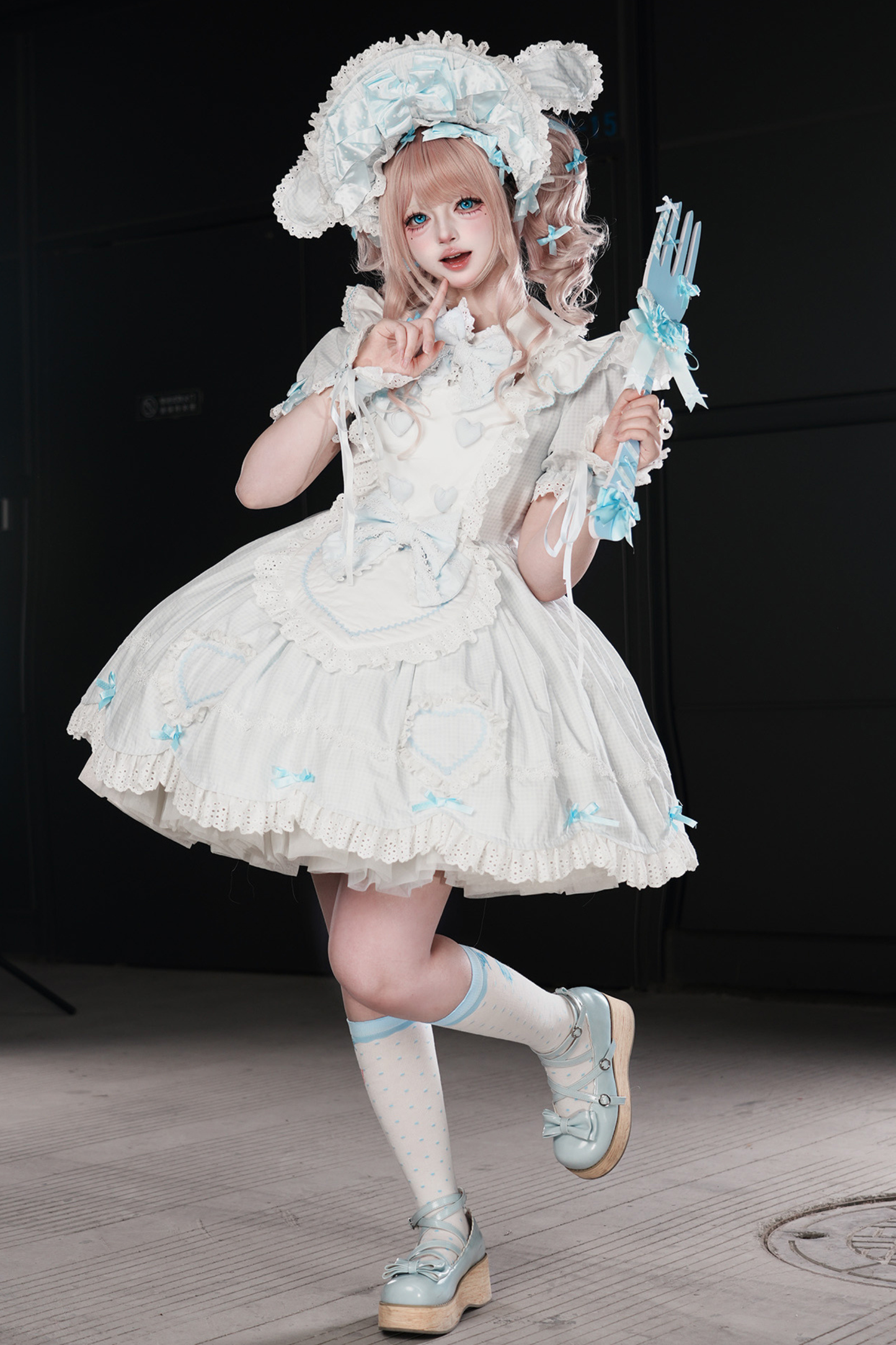 キュートシュガーメイドロリータドレス