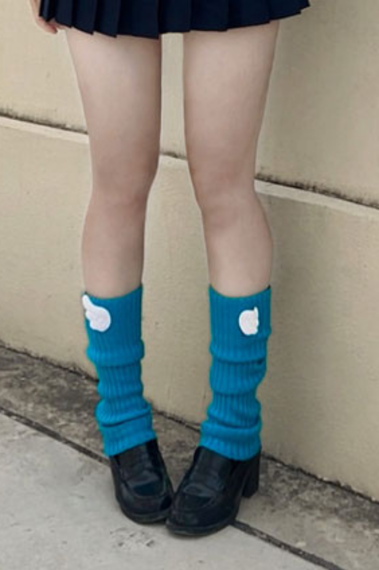 アニメーションヒロインセーラートップス＋プリーツスカート＋レッグカバー