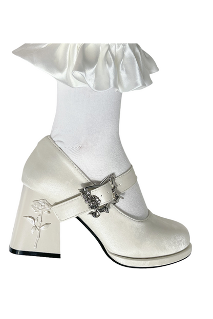 Floating Dreamland Platform Block Heels