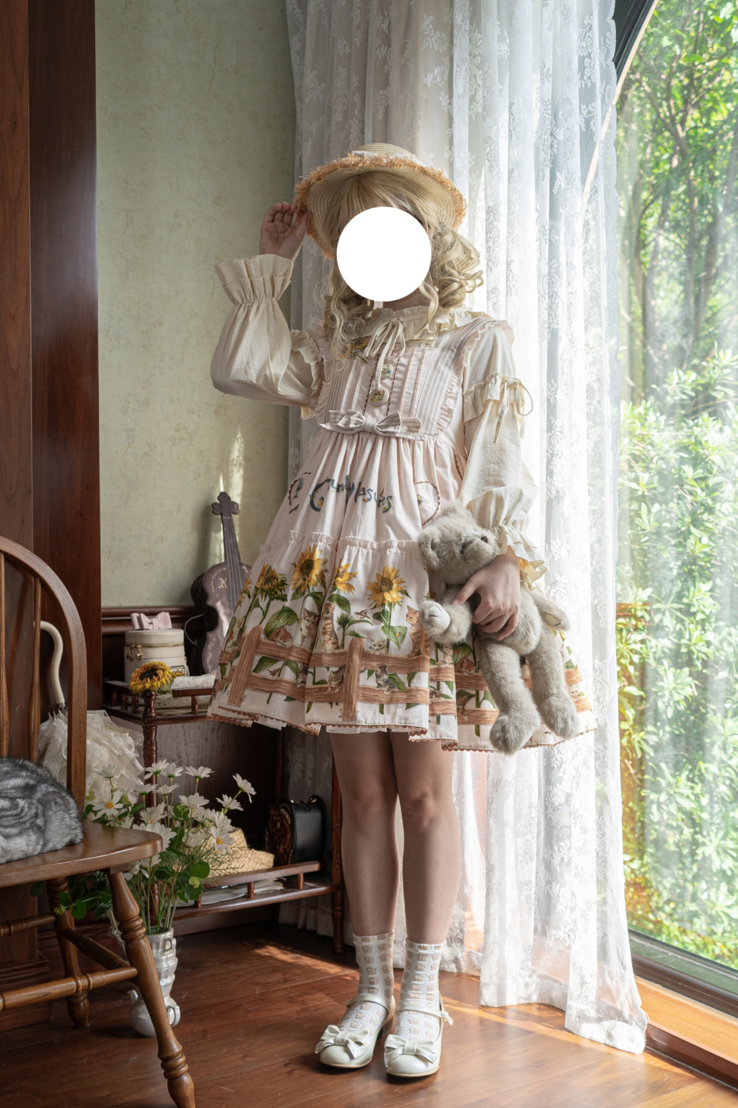 ひまわりドロップロリータセット