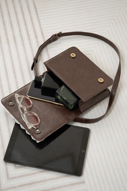 文学ピアノショルダーバッグ