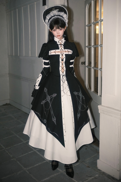 Gothic Lolita Dress + Nurse Hat