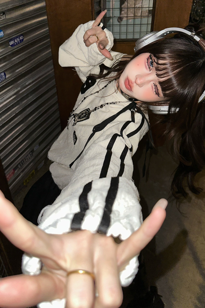 オフショルダースウェットワンピース