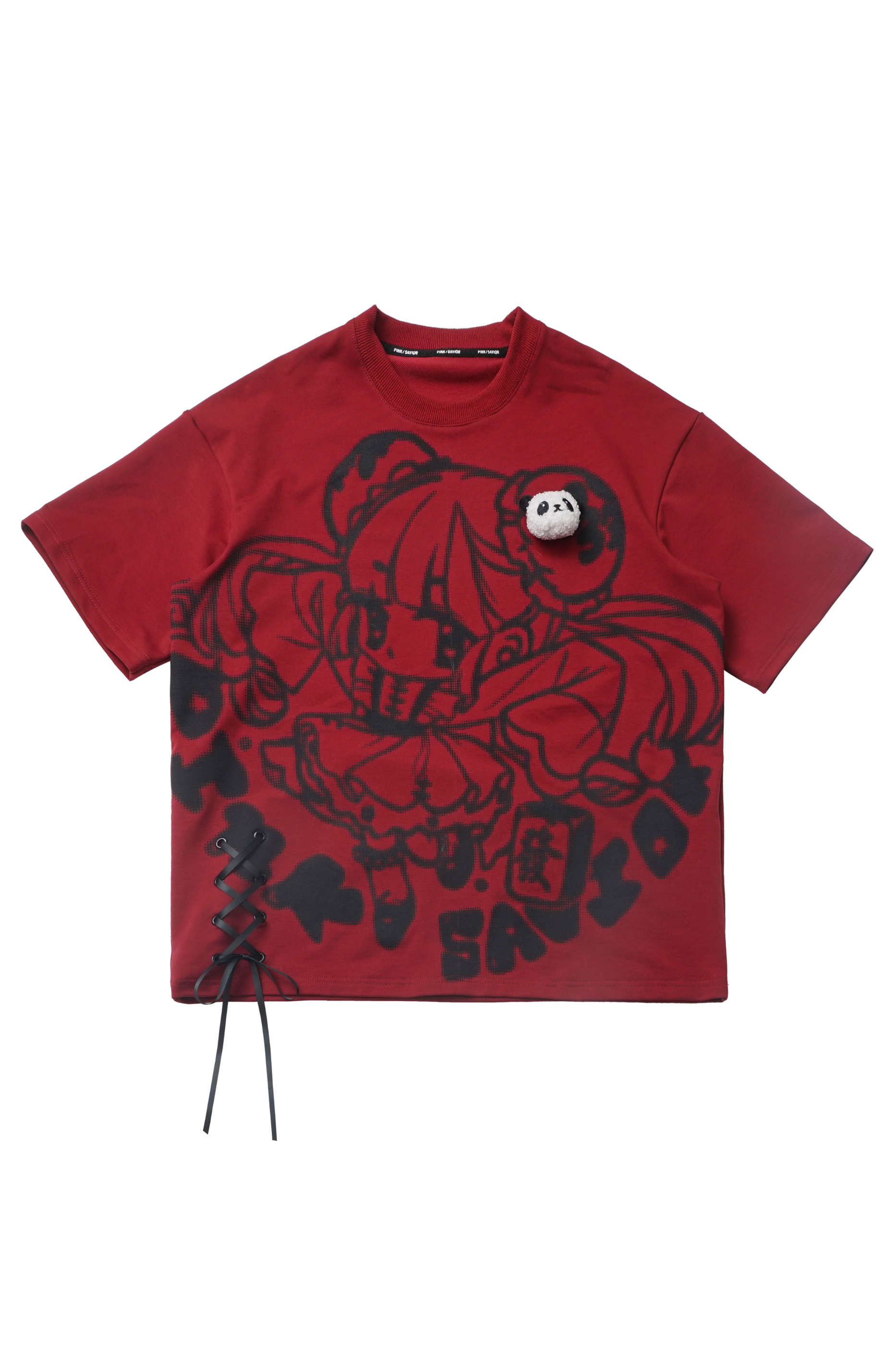 サブカルガールイラストオーバーサイズトップス – Belchic