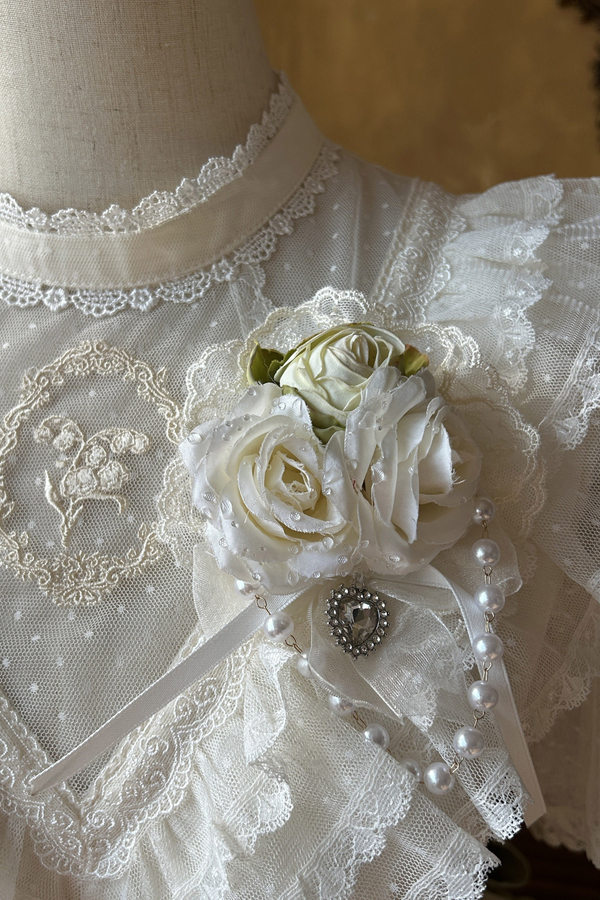 Lily Forest Ever Dress + Flower + Flat Cap + Clip