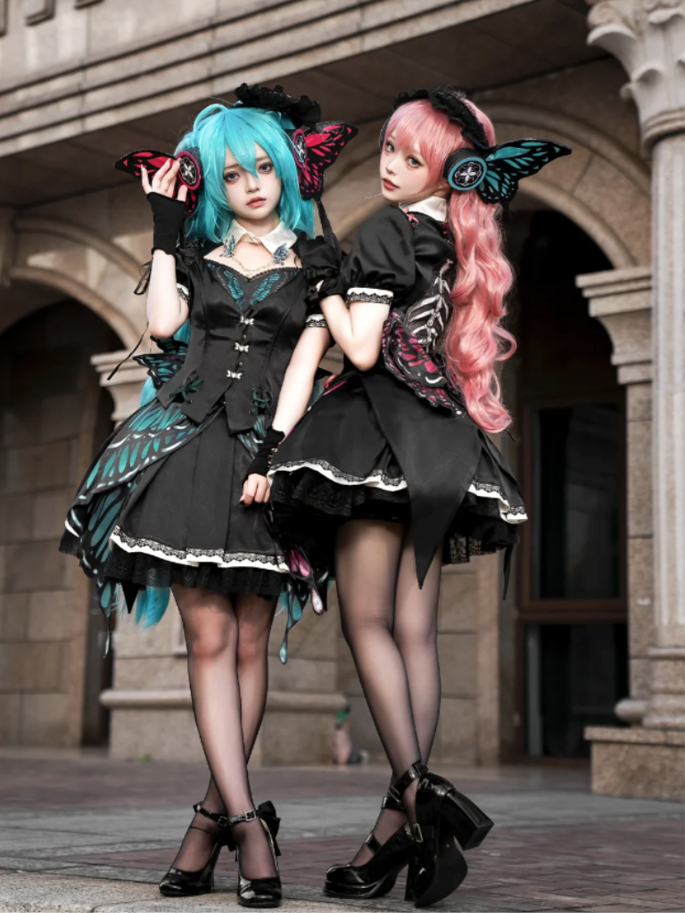 [Deadline for reservation: July 28th] Butterfly Elements Dark Gothic Lolita