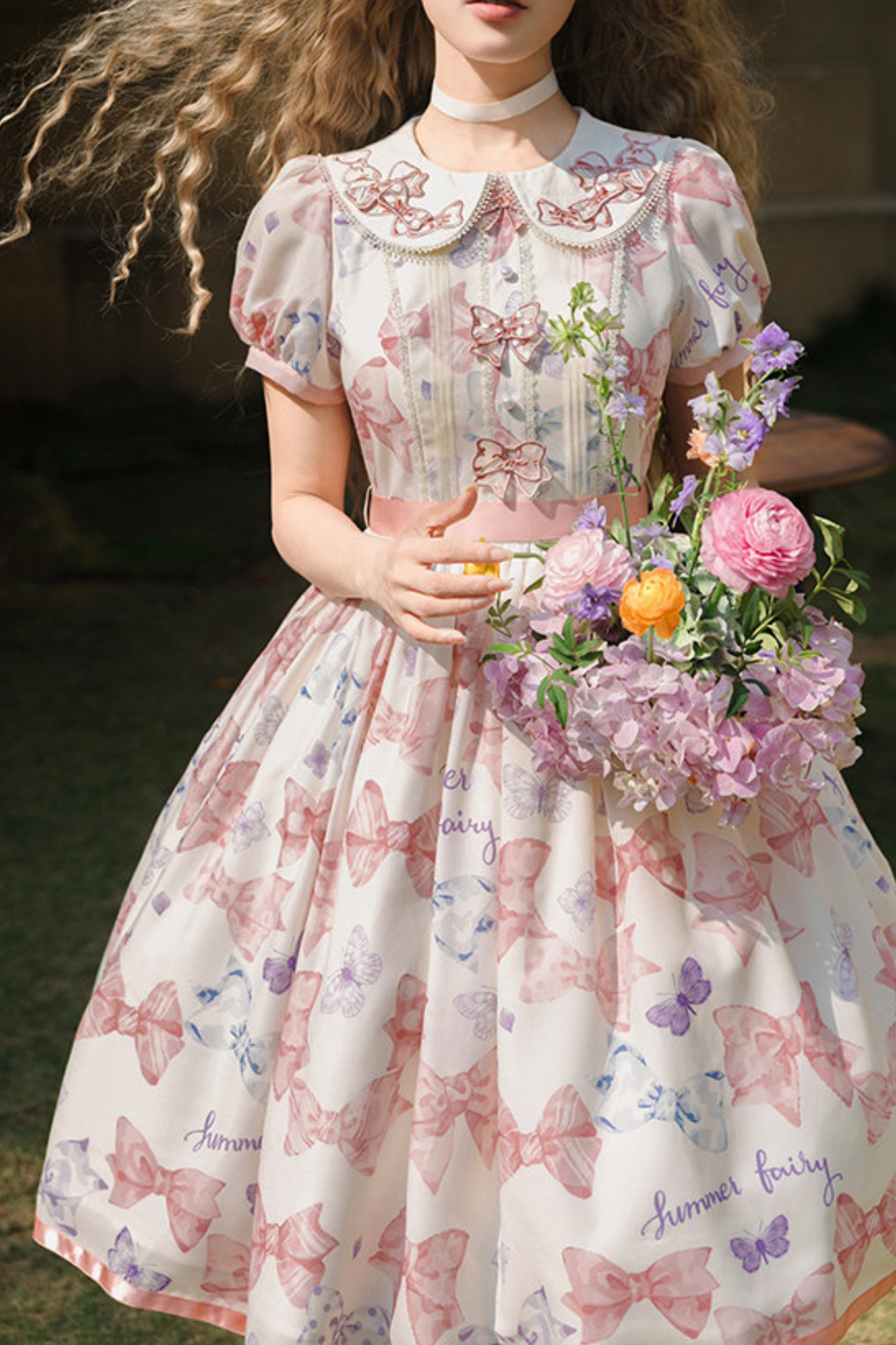 Eternal Garden Lolita Dress + Off-Shoulder Dress + Jumper Skirt + Shirt