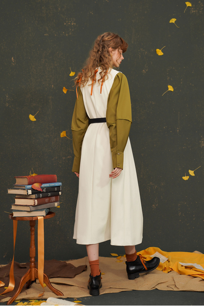 レトロラタンスリーブシャツ