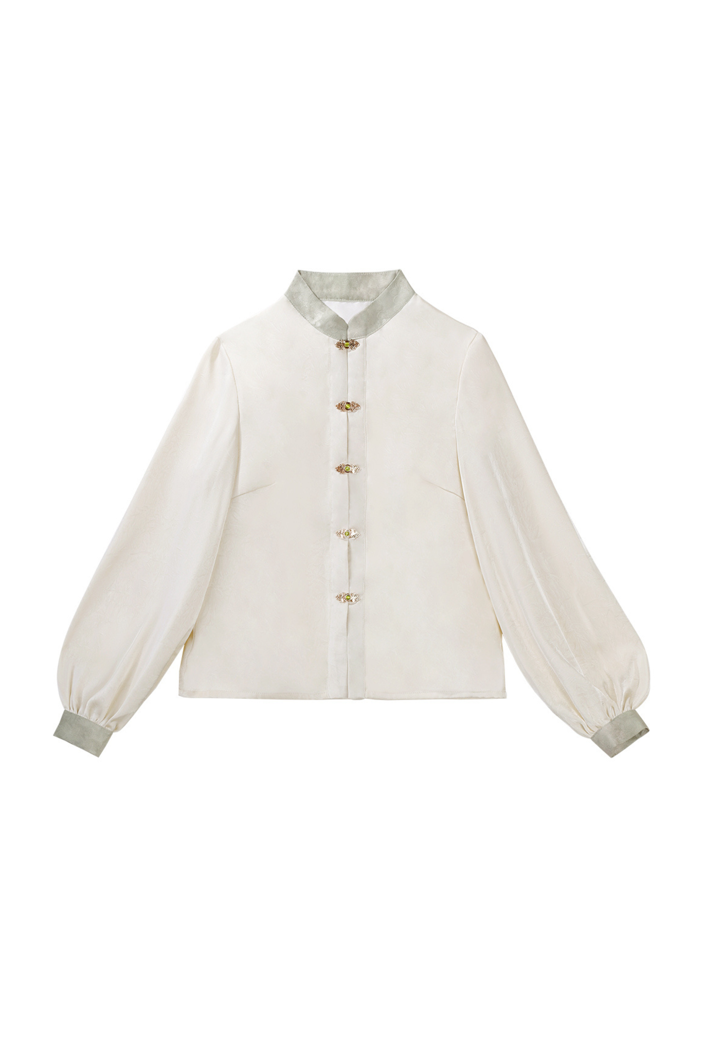 Jasmine Rain Long Sleeve Shirt + Elegant Skirt