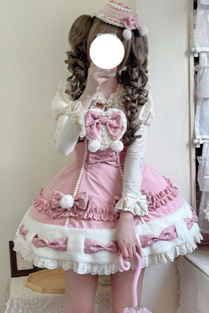 Snow Velvet Lolita Dress