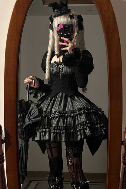 Rabbit Duke Gothic Lolita Dress + Bunny Ear Hat