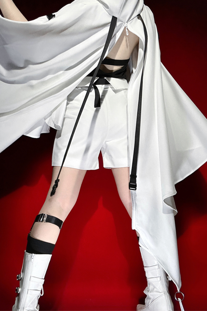 皇子フードケープ+パンツ+トップス