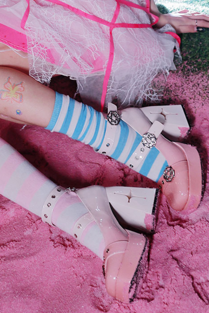 ヘキサグラムスターホットティーハイヒール