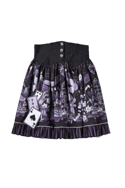 ナイトアリスマジックシアターロリータスカート+シャツ+ショートジャケット