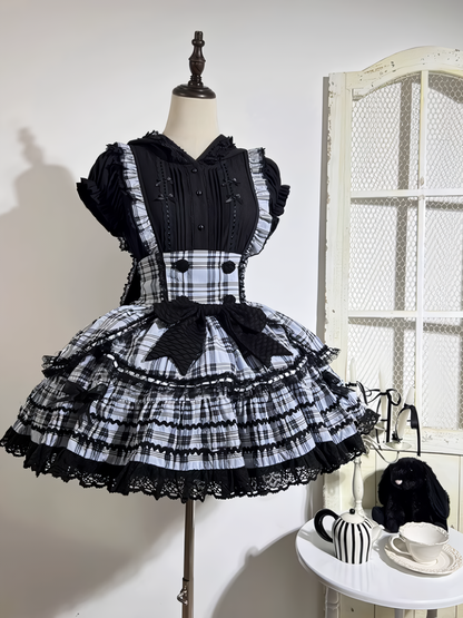 [Deadline for reservation: July 3] Bunny Ear Punk Check Lolita