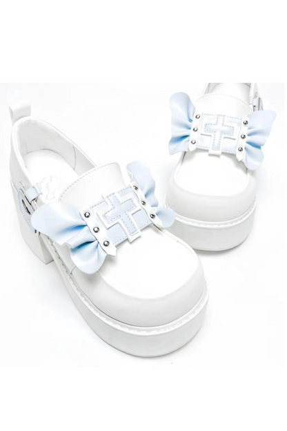 Angel Cross Ribbon Shoes