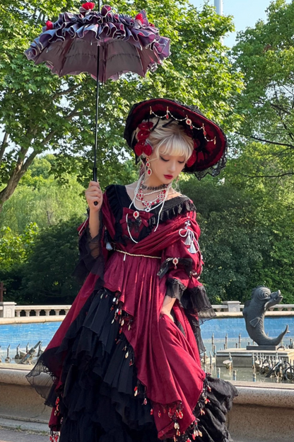 Marguerite Frill Petticoat Skirt